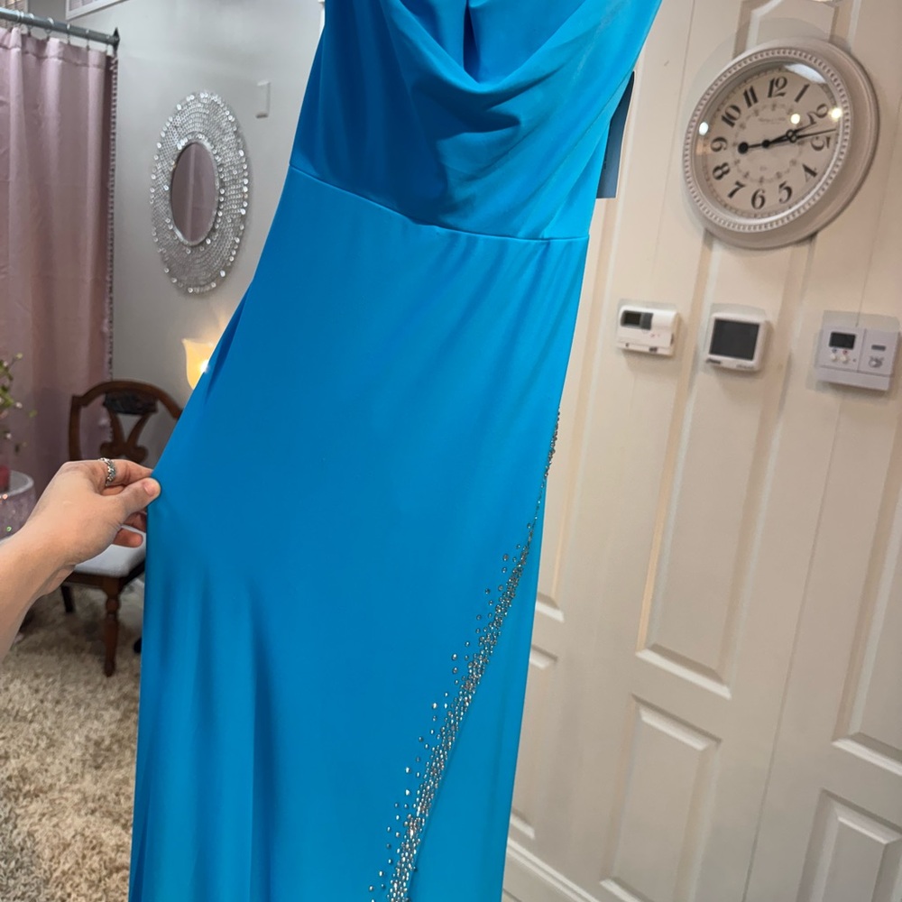 Turquoise Prom Dress